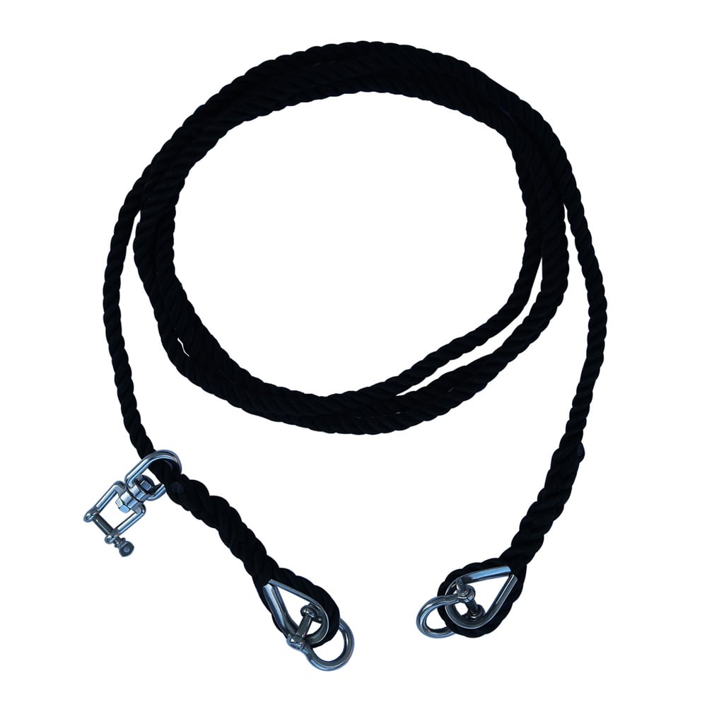 Spinera Mooring Bridle incl. Stainless 316 carabiner and swivel