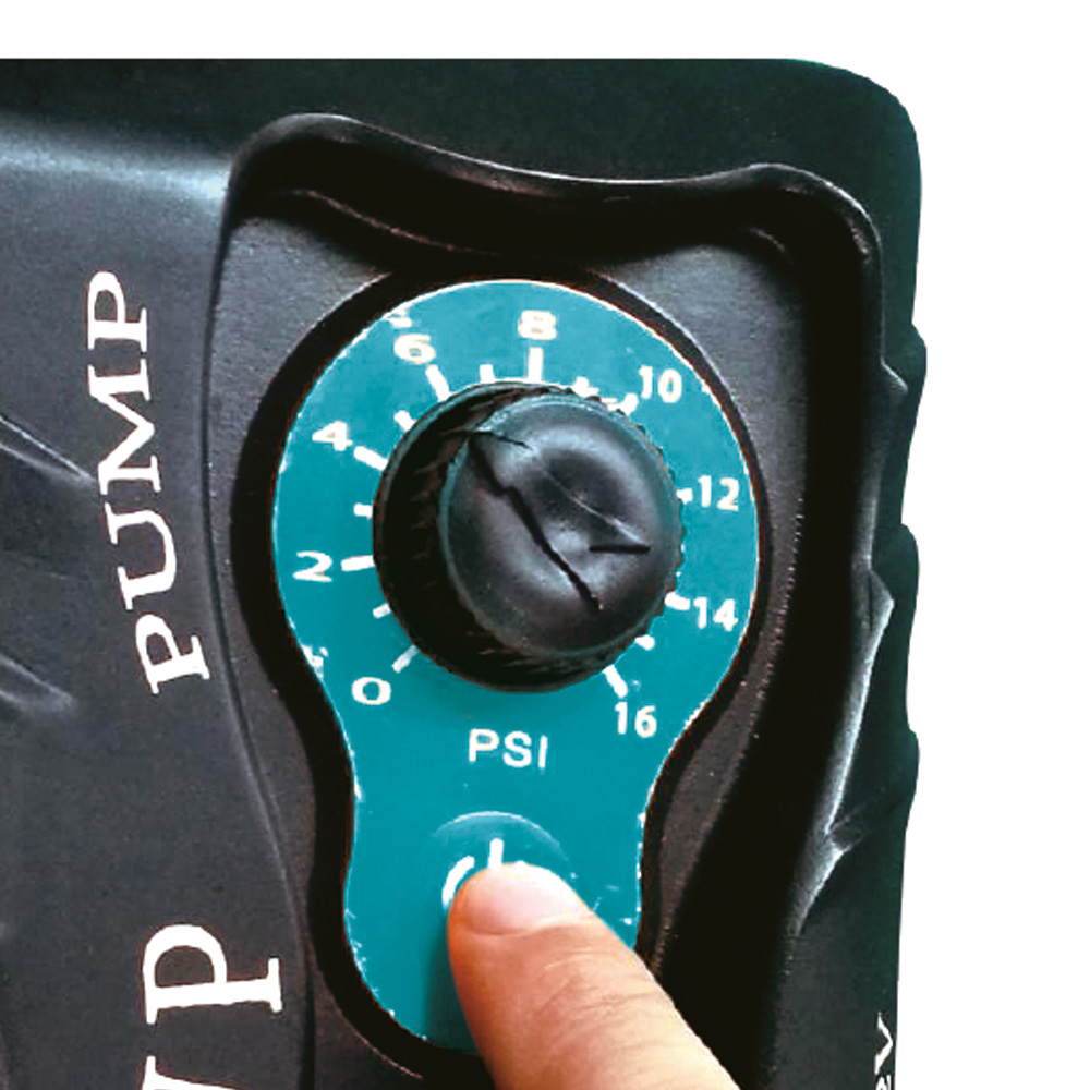 Spinera High Pressure 12V luchtpomp, 16 PSI