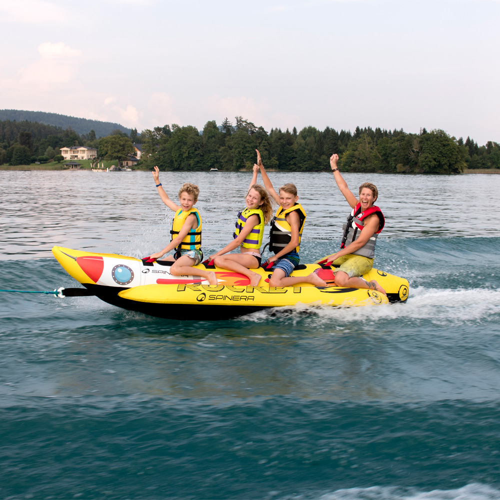 Spinera Rocket 4 persoons funtube