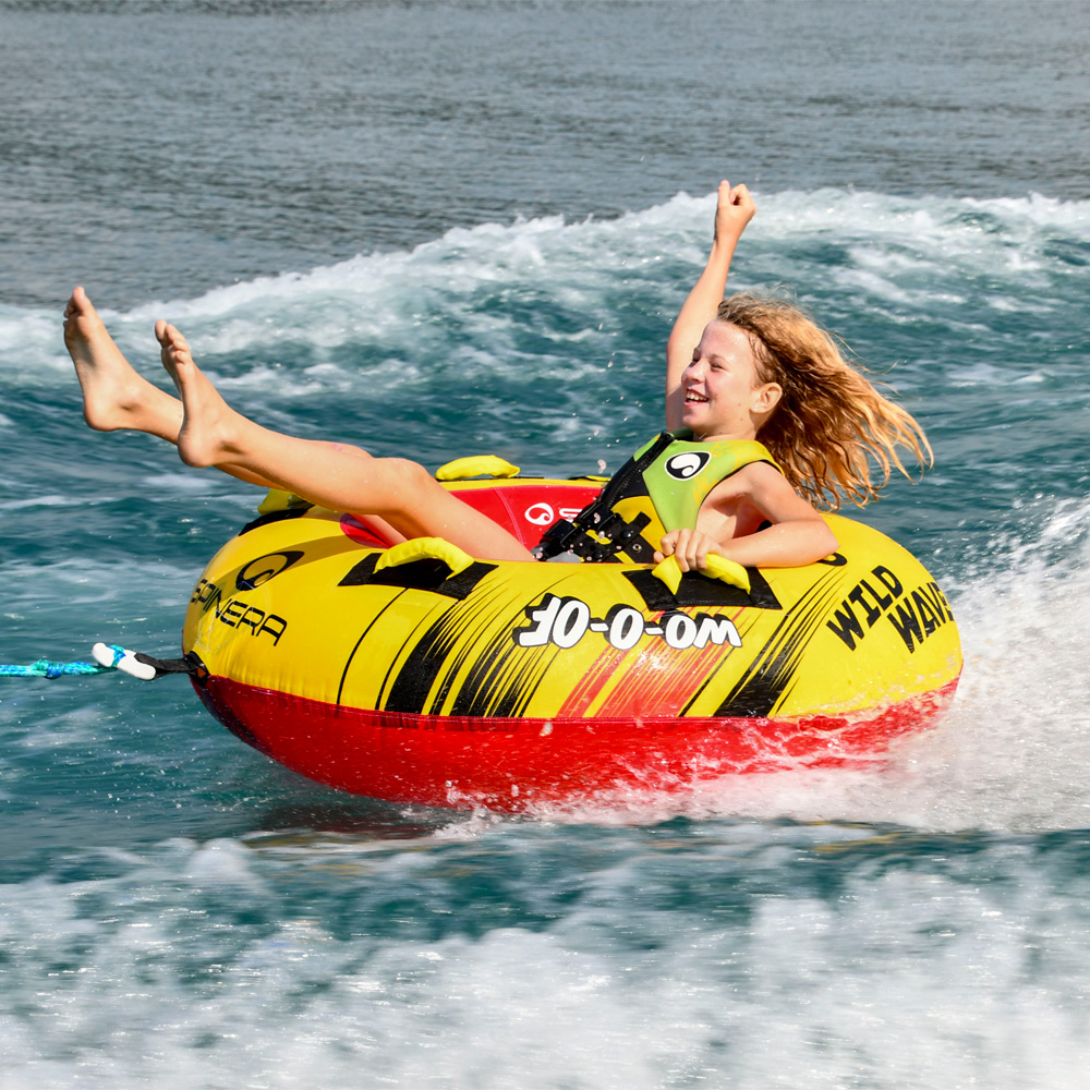 Spinera Wild Wave 1 persoons funtube rood/geel