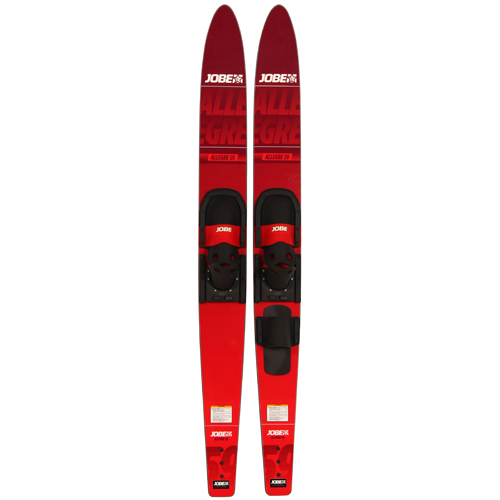 Jobe allegre combo waterskis rood 59 inch