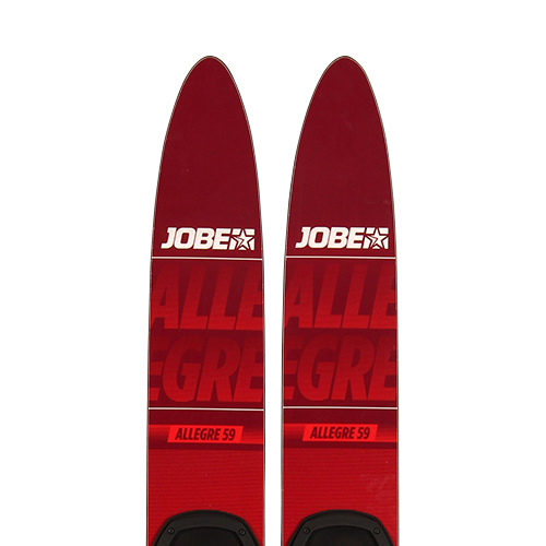 Jobe allegre combo waterskis rood 67 inch