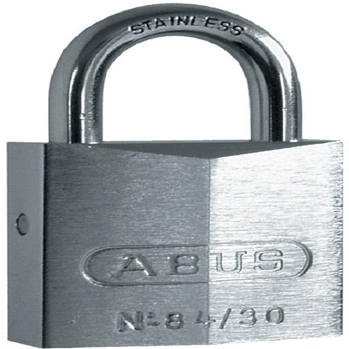 Abus Hangslot met een messingkast en stalen beugeld 30mm