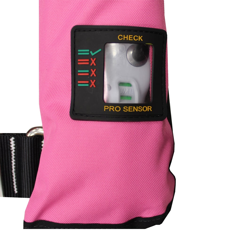 Besto automatisch reddingsvest pro junior 100n roze 15-40kg