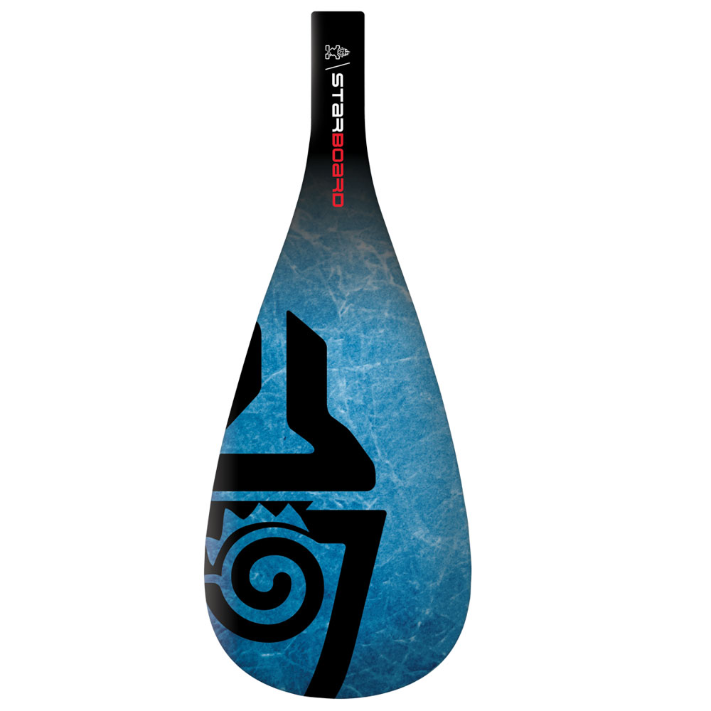 Starboard sup peddel enduro tiki tech blauw m 29mm 2 pcs adJ s35