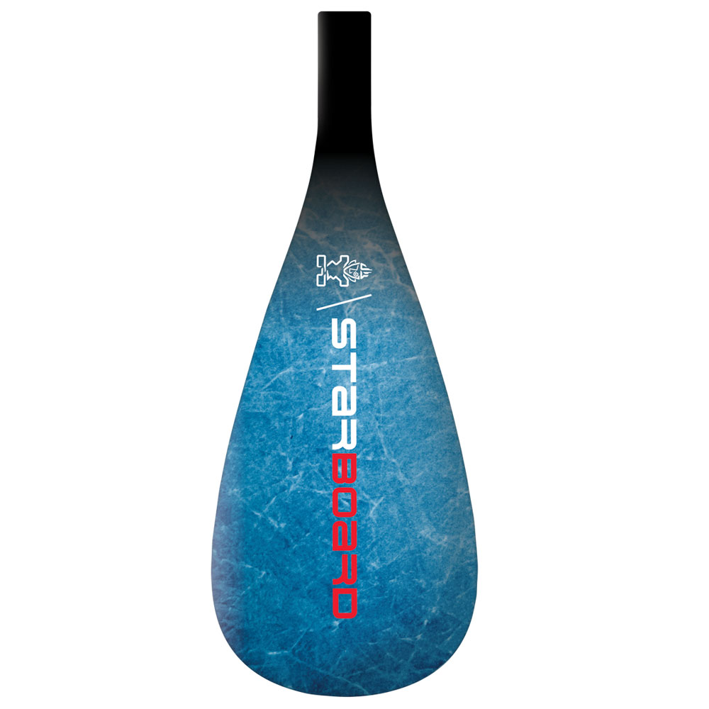 Starboard sup peddel enduro tiki tech blauw m 29mm 2 pcs adJ s35