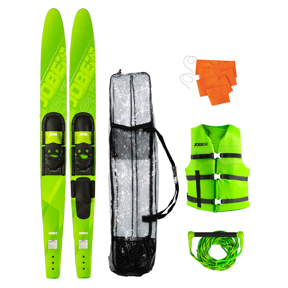 Jobe Allegre 170cm Combo waterskipakket Lime groen