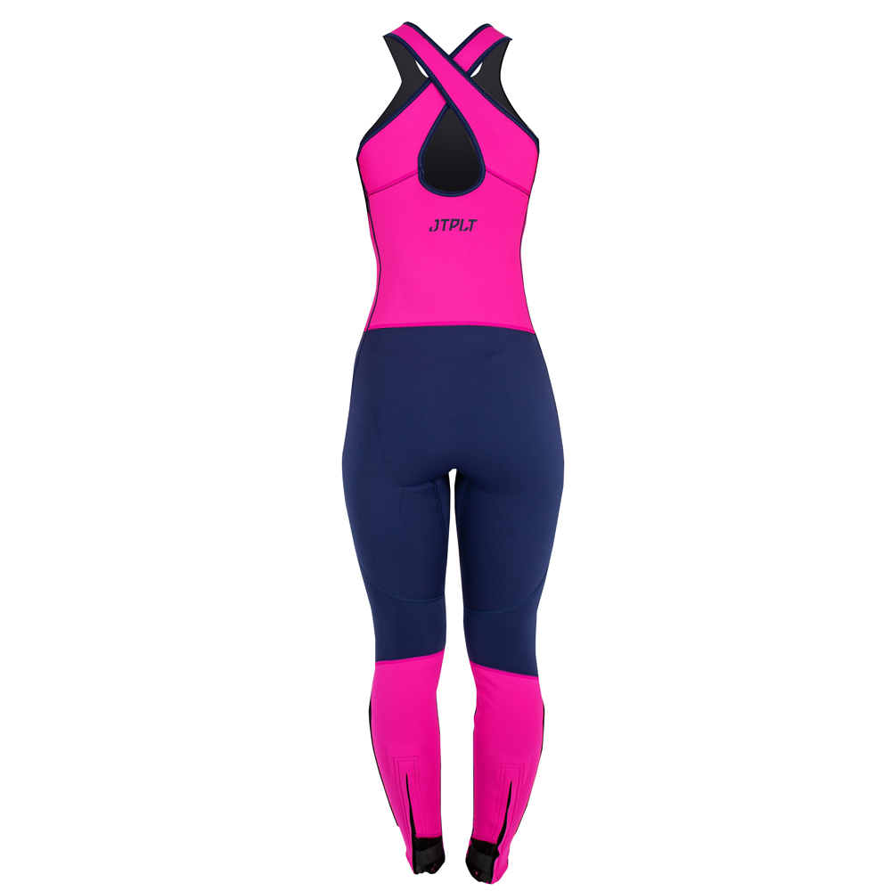 Jetpilot RX long jane met jasje dames navy/roze