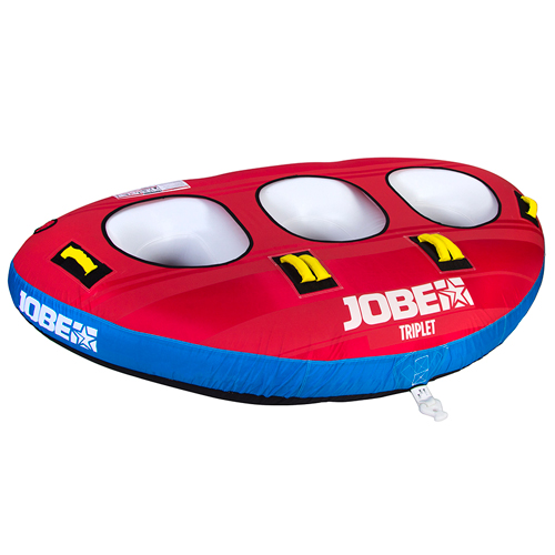 Jobe triplet 3 persoons funtube rood blauw