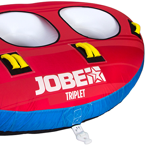 Jobe triplet 3 persoons funtube rood blauw