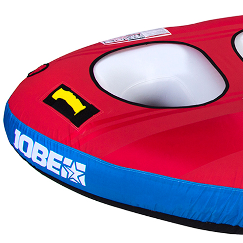 Jobe triplet 3 persoons funtube rood blauw