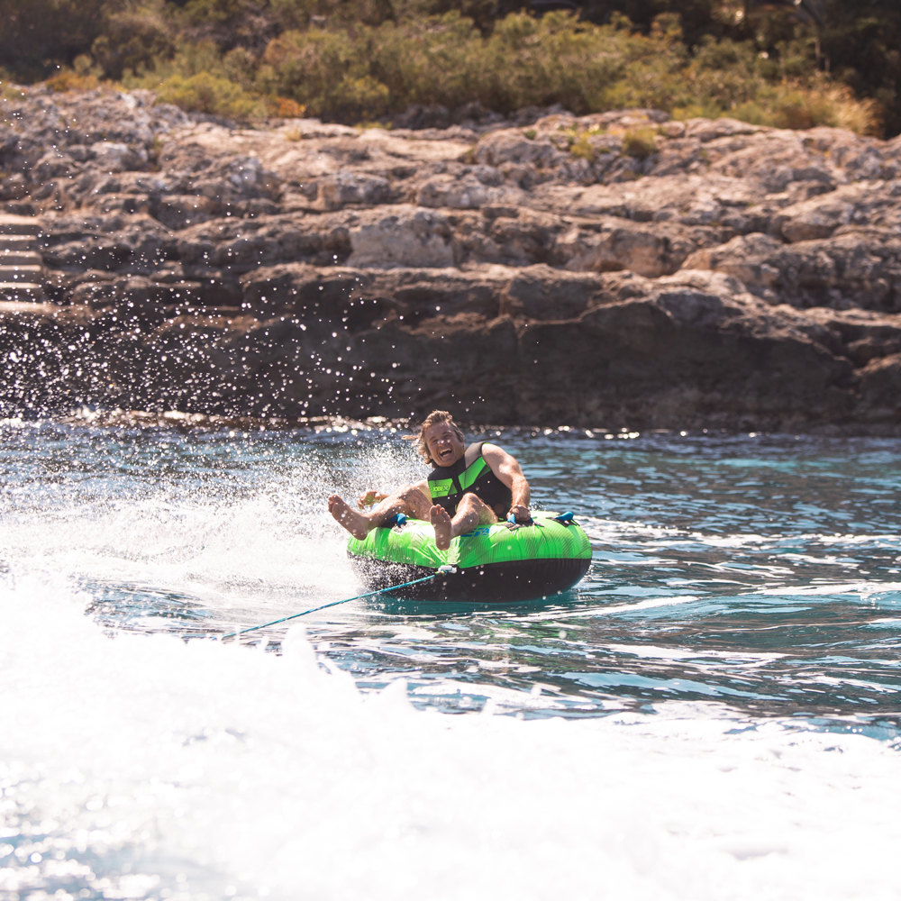 Jobe Rumble funtube Package 1 persoons groen