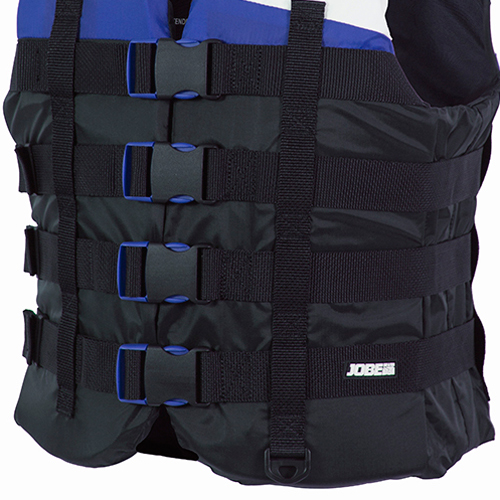  4 Buckle unisex zwemvest blauw