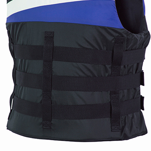  4 Buckle unisex zwemvest blauw