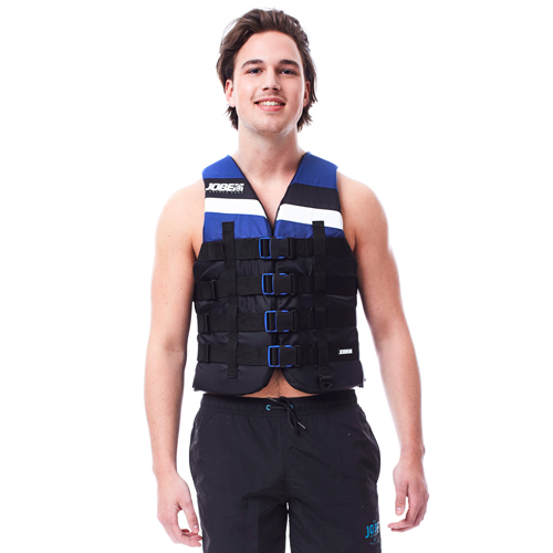  4 Buckle unisex zwemvest blauw