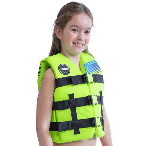 Jobe Nylon vest kind lime groen