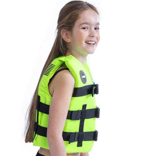 Jobe Nylon vest kind lime groen