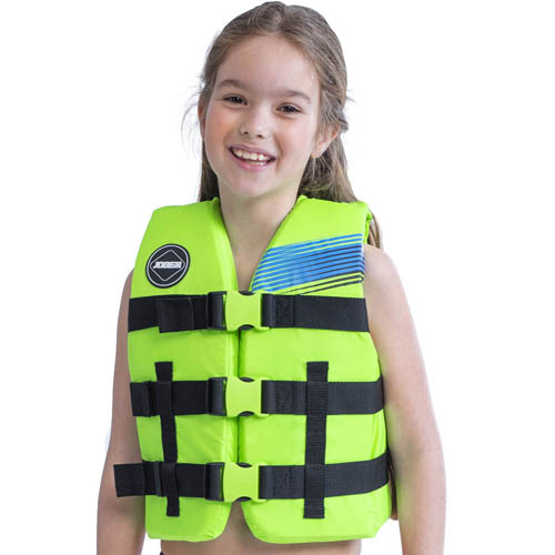 Jobe Nylon vest kind lime groen