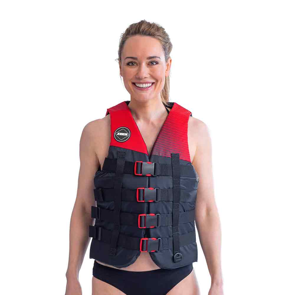 Jobe 4 Buckle zwemvest rood