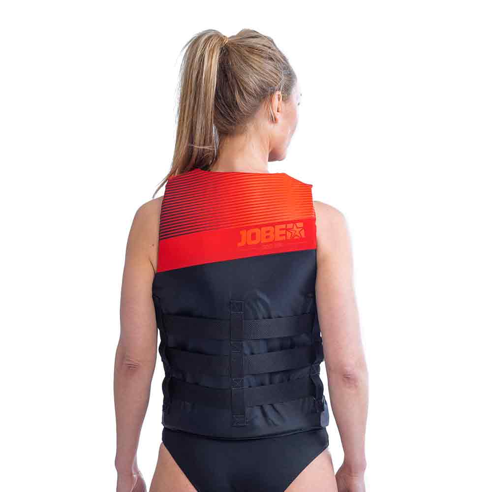 Jobe 4 Buckle zwemvest rood