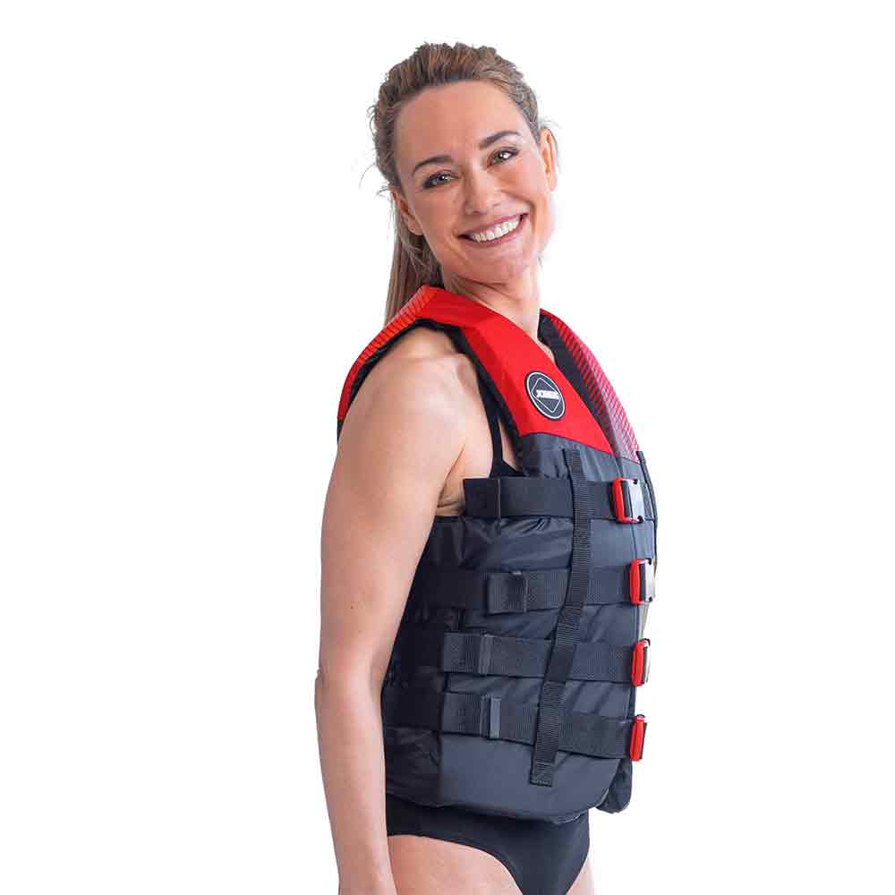 Jobe 4 Buckle zwemvest rood