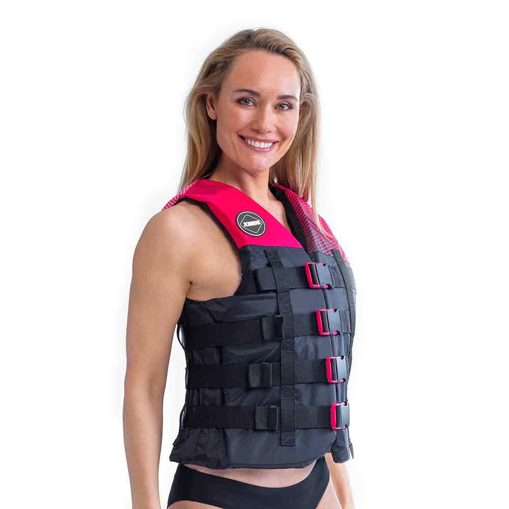 Jobe 4 Buckle zwemvest Hot roze