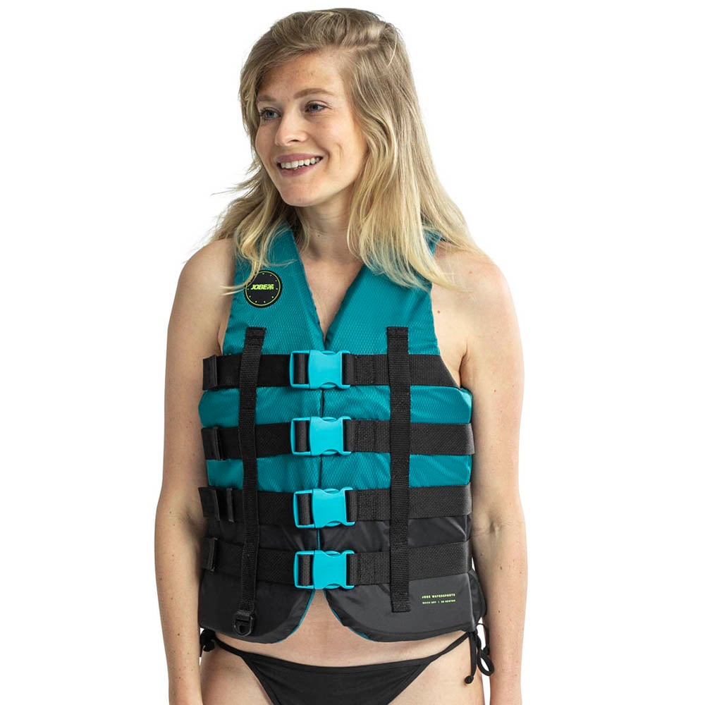 Jobe 4 Buckle zwemvest teal