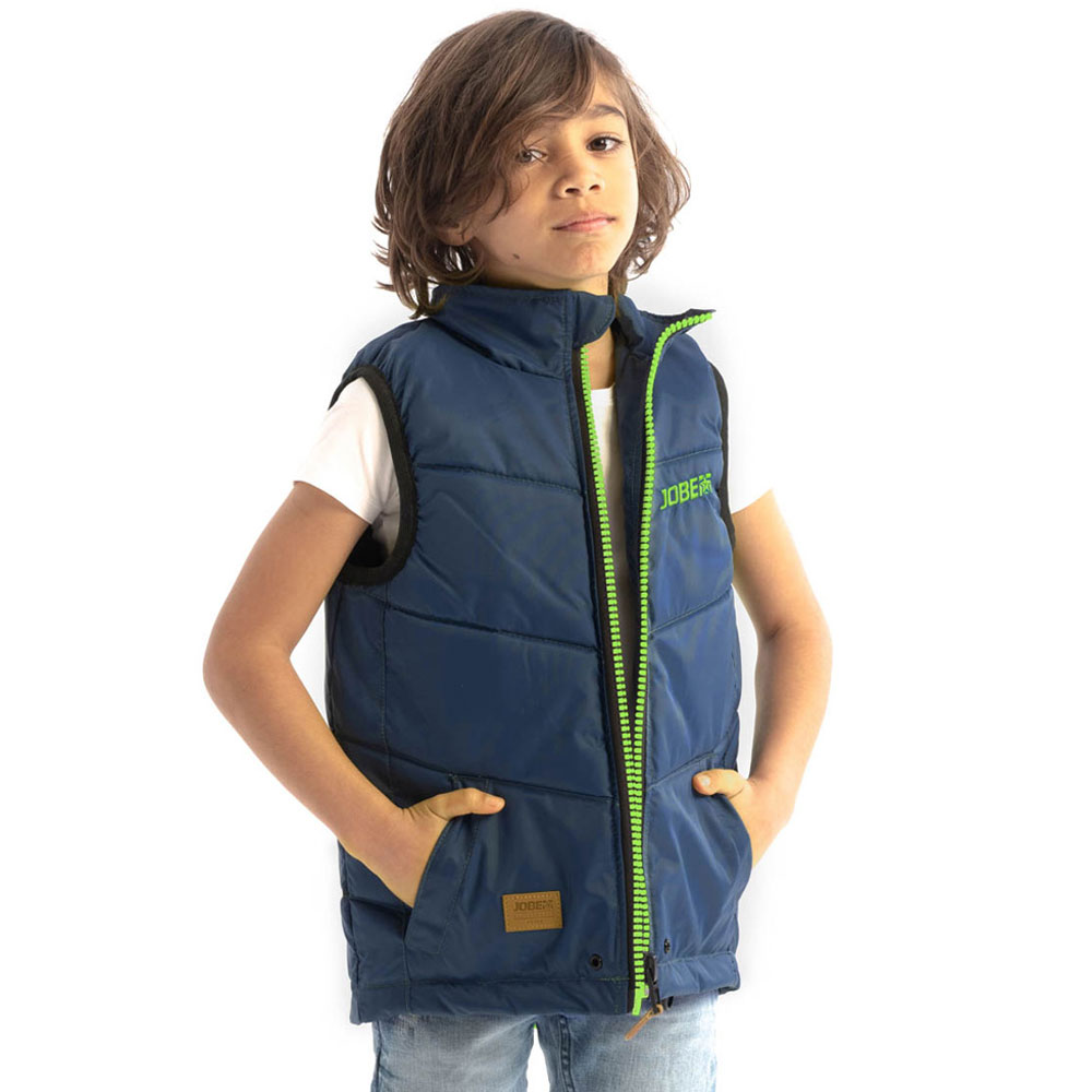 Jobe bodywarmer kinderen Midnight blauw 50N drijfvermogen