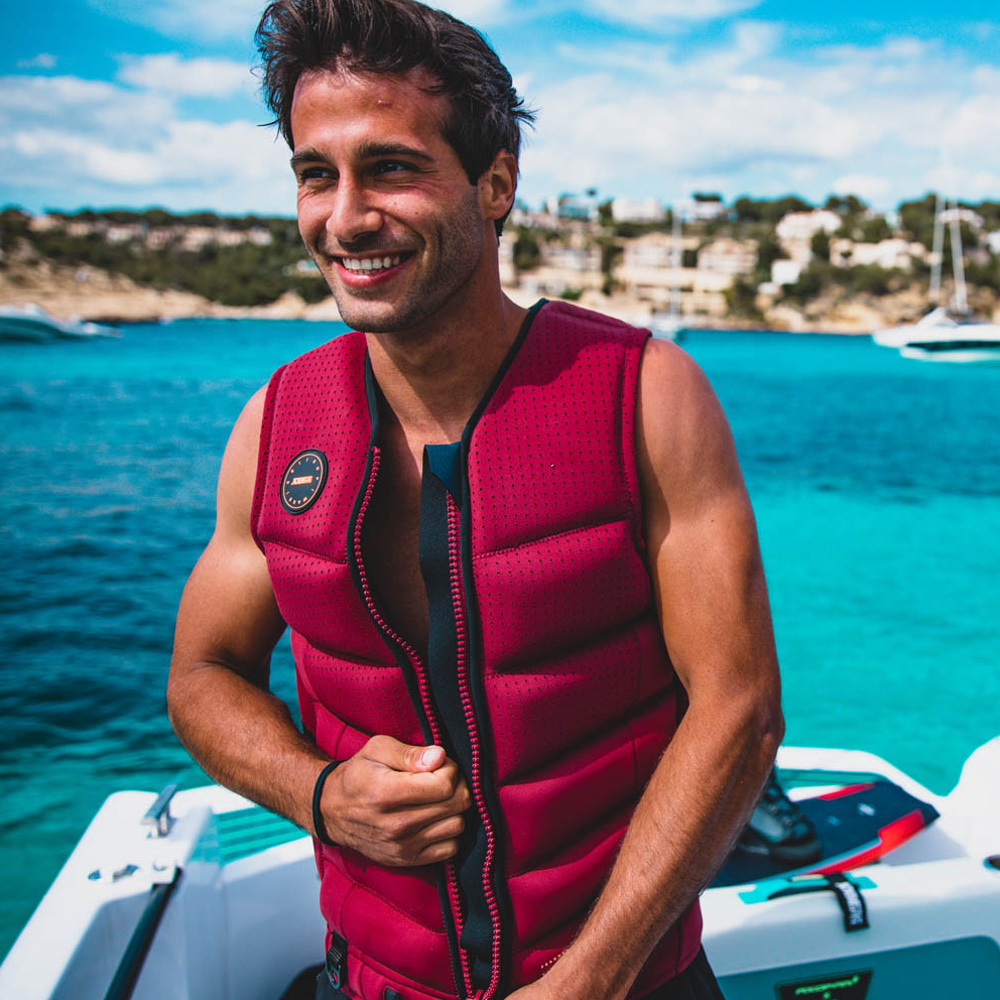 Jobe Fragment zwemvest heren Burgundy rood