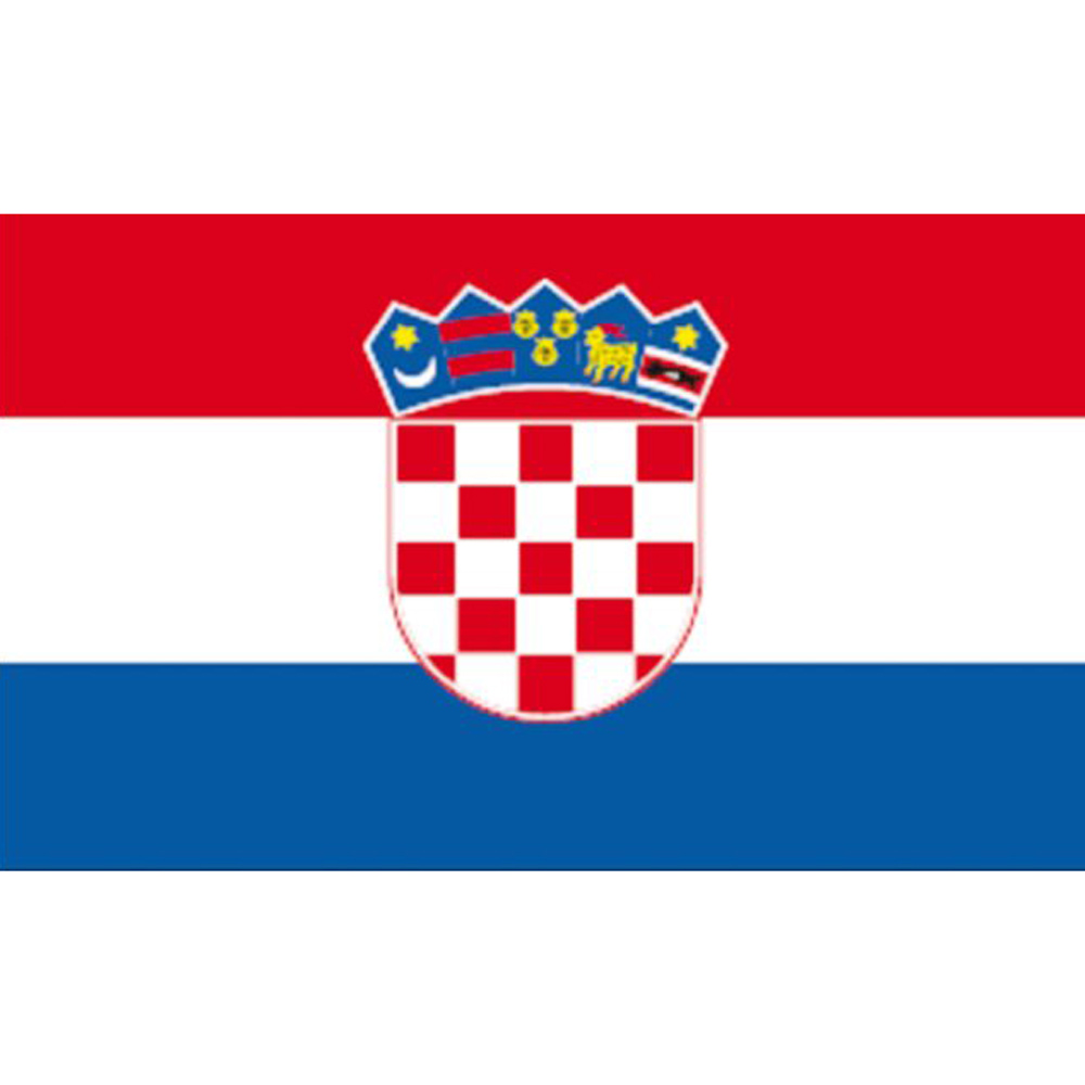  Kroatische vlag 20x30