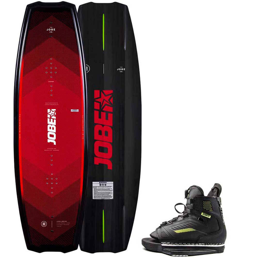 Jobe logo series wakeboardset 138cm en unit wakeboardbindingen