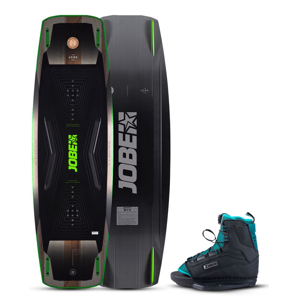 Jobe conflict wakeboardset 138cm en republik wakeboardbindingen