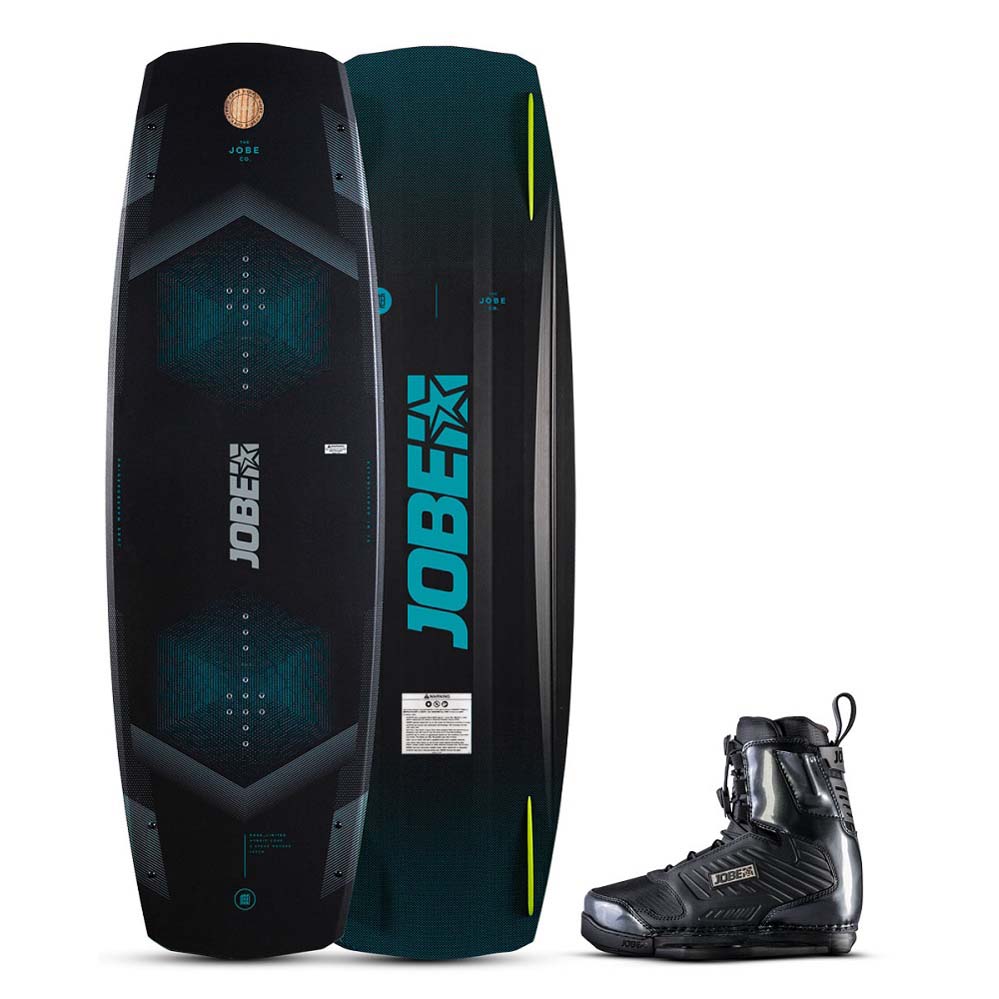 Jobe knox wakeboardset 139cm en nitro wakeboardbindingen