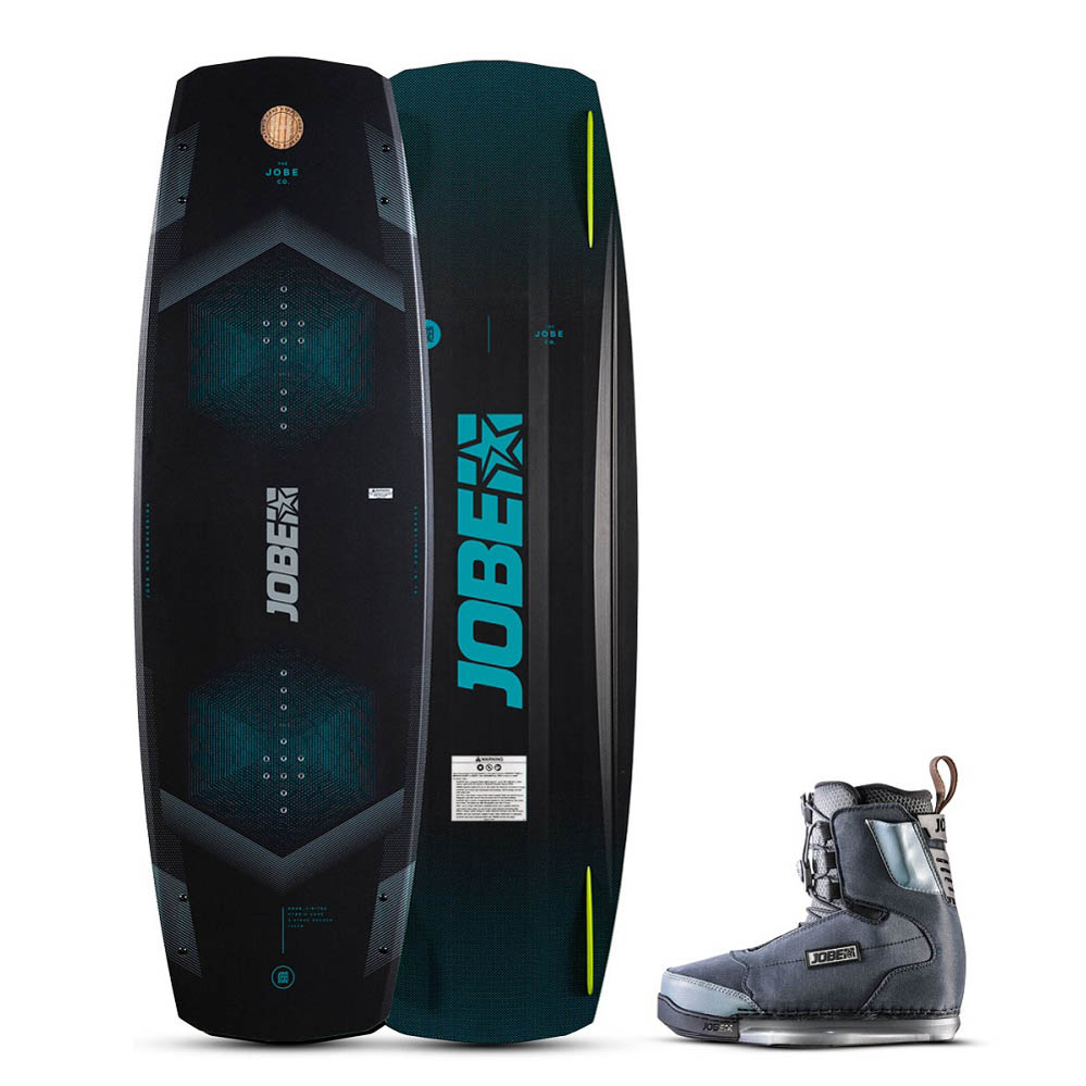 Jobe knox wakeboardset 139cm en charge wakeboardbindingen