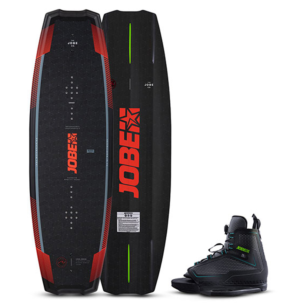 Jobe Logo series wakeboard en Maze wakeboardbindingen 138 cm