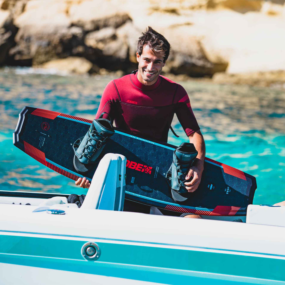 Jobe Logo series wakeboard en Maze wakeboardbindingen 138 cm
