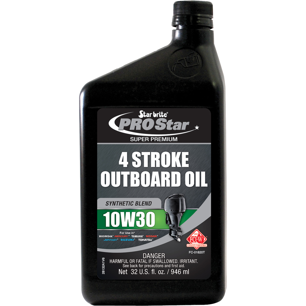 Starbrite super premium synthetische 4 takt motorolie 10w30 950 ml