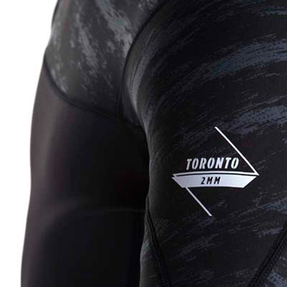 Jobe toronto jet jacket 2mm sidezip zwart