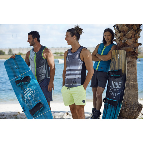 Jobe zwemshort heren lime groen