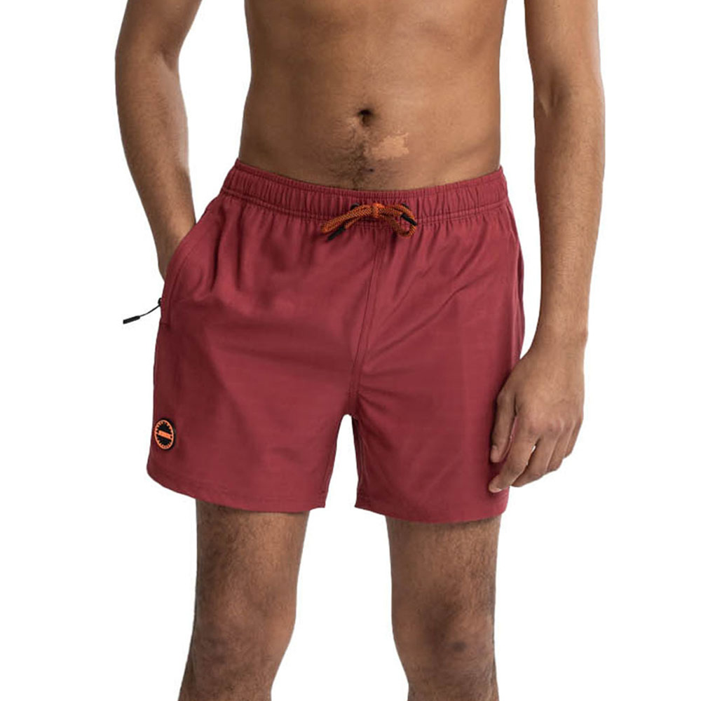Jobe zwemshort heren Burgundy rood