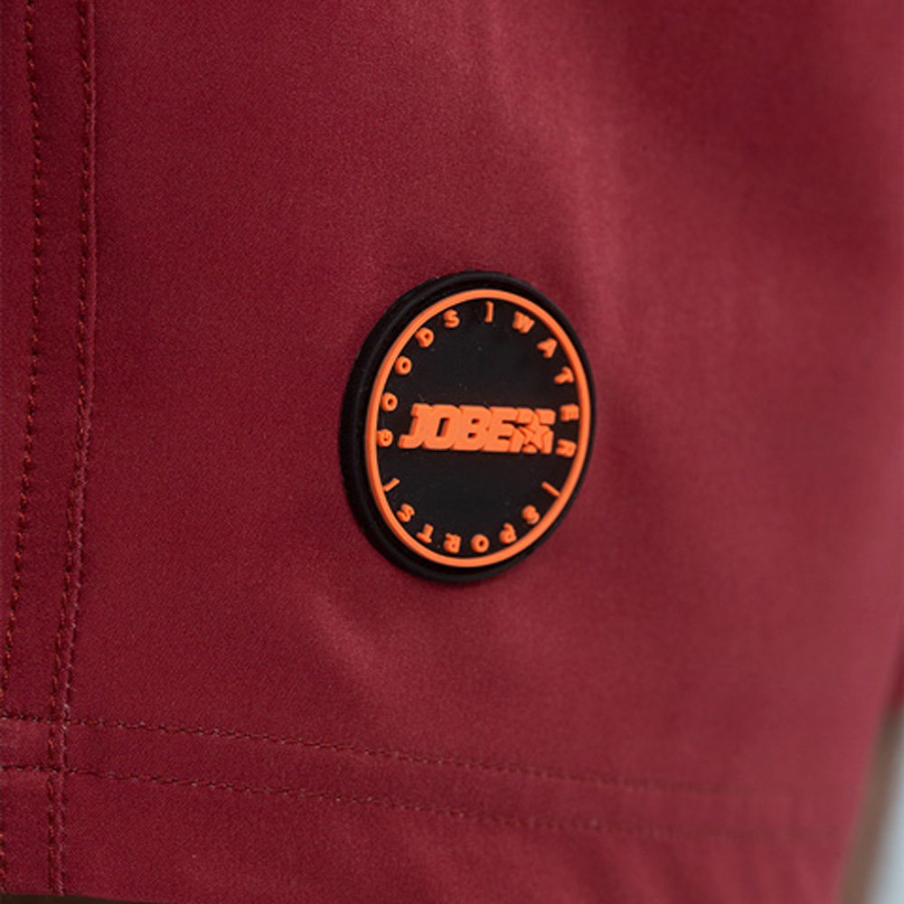 Jobe zwemshort heren Burgundy rood