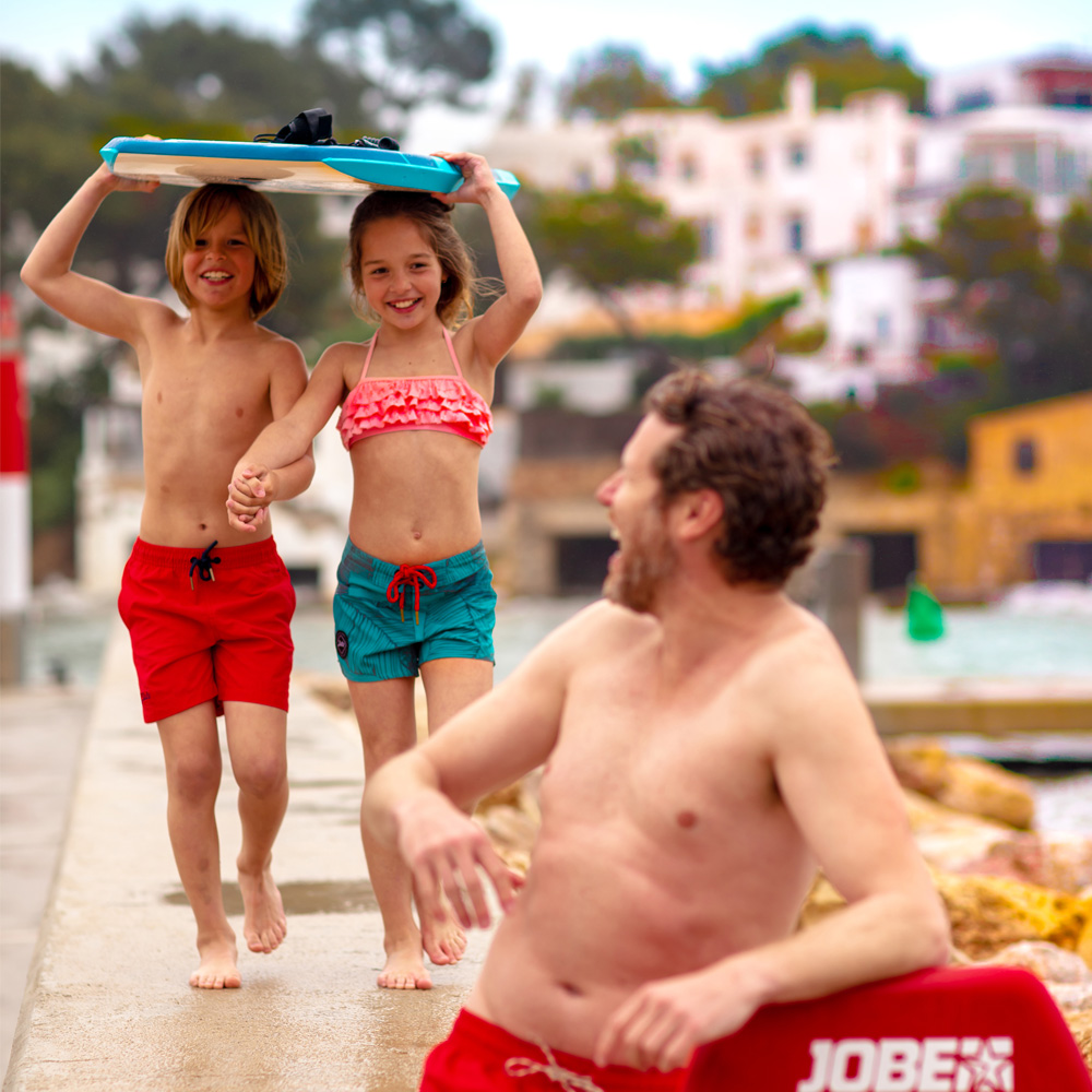 Jobe Swimshort jongens rood