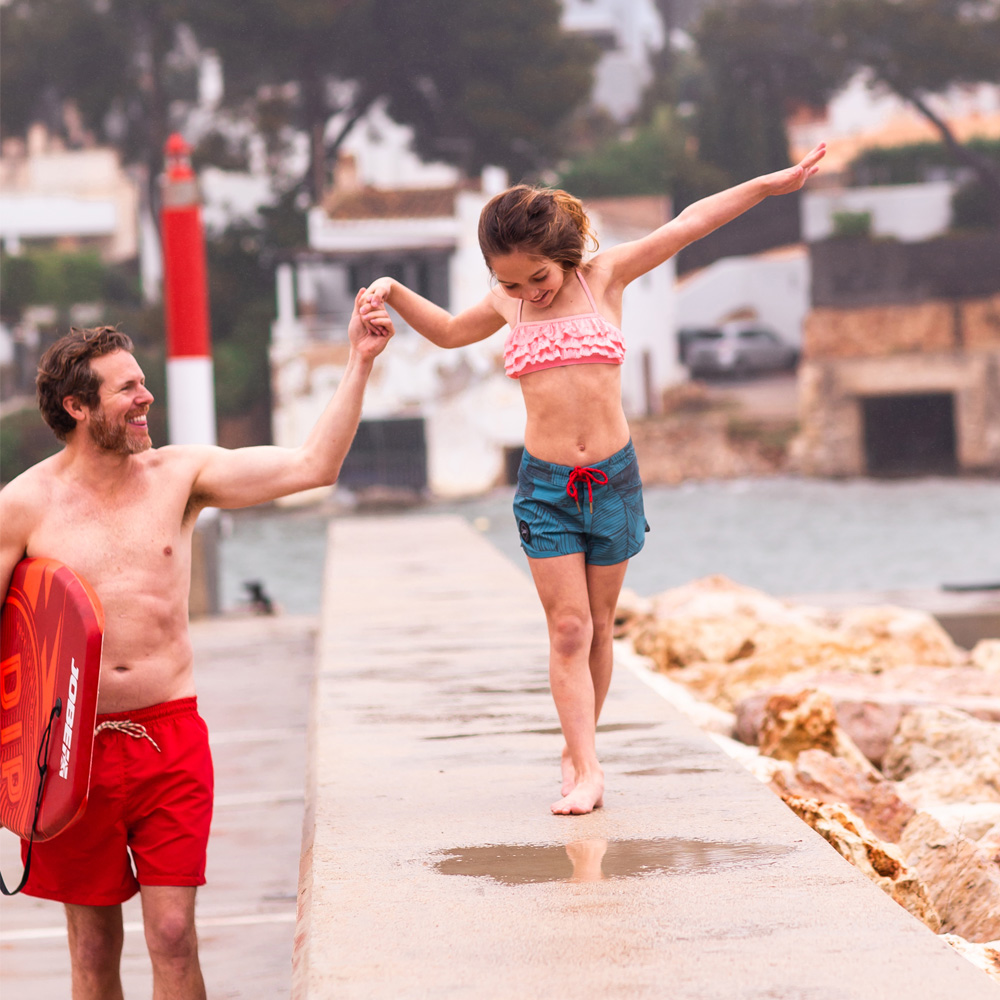 Jobe Boardshort meisjes Vintage Teal