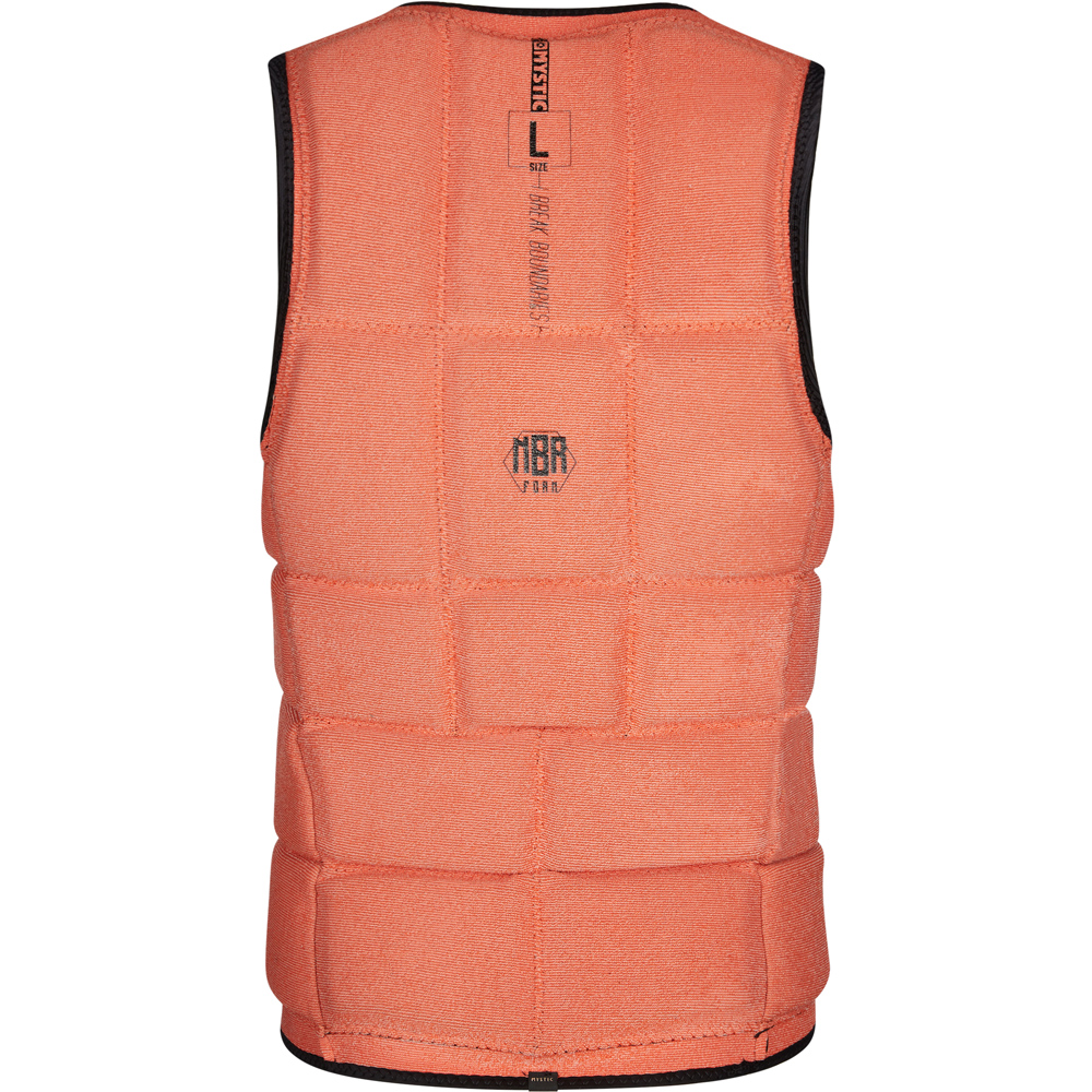 Mystic VOLTT Impact Vest borstrits Wake Zwart