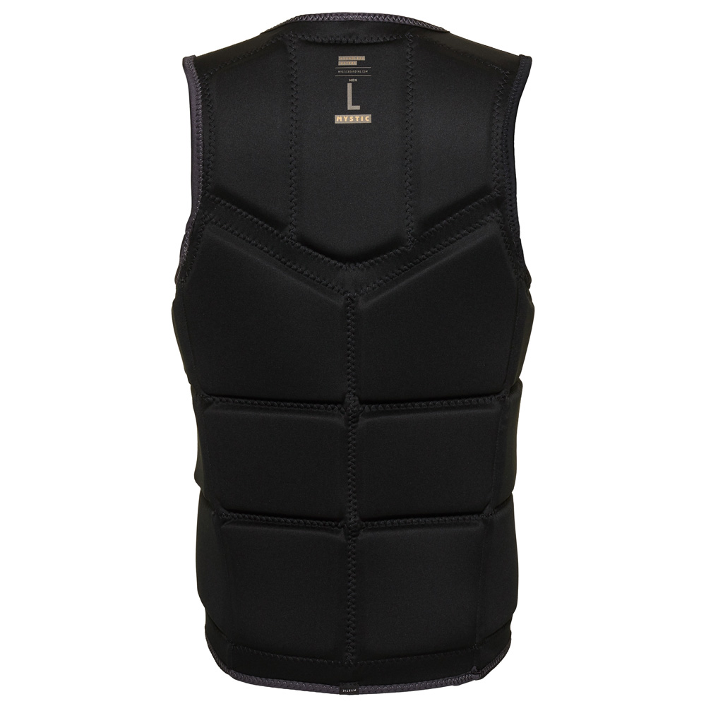 Mystic Peacock Impact Vest heren zwart/ grijs