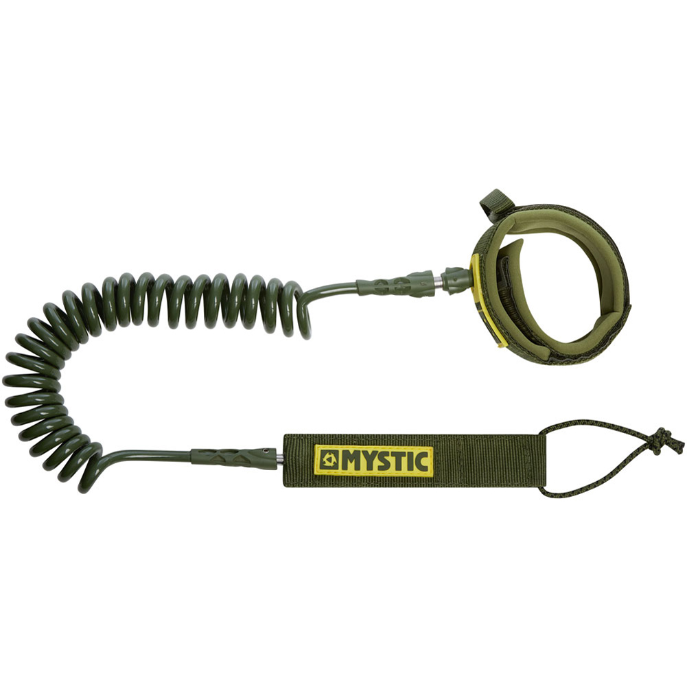 Mystic Coiled board leash Dark Leaf