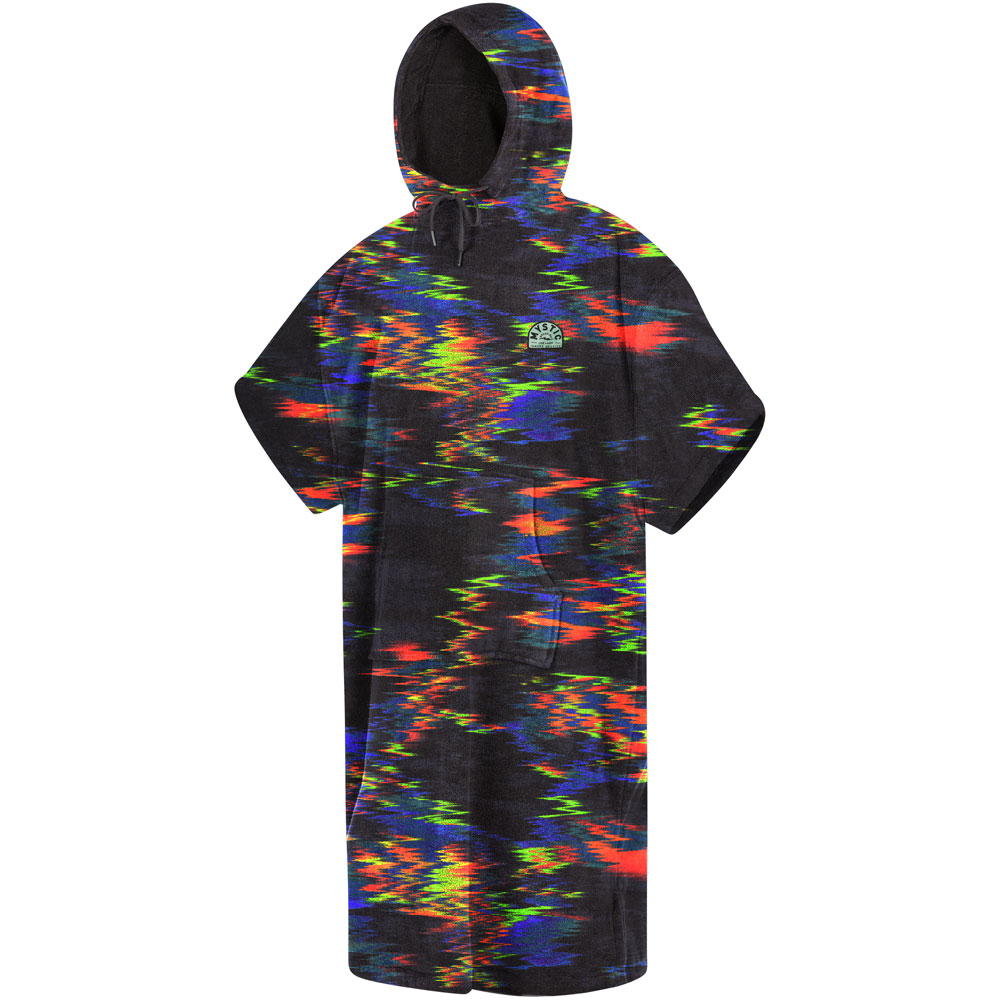 Mystic Poncho Velour Rainbow