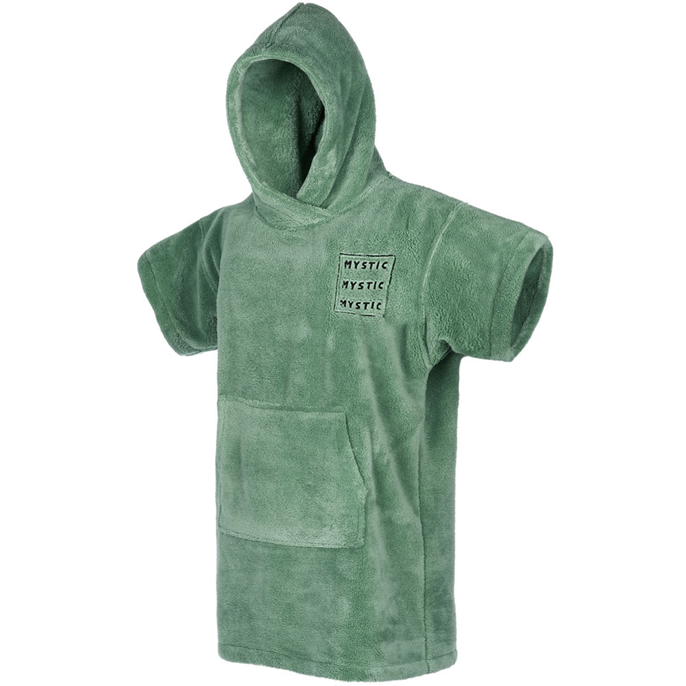Mystic Poncho Teddy Junior Sea Salt groen