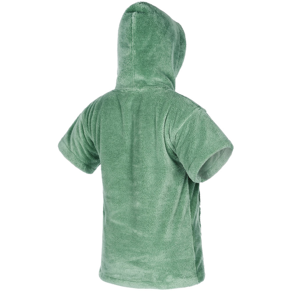Mystic Poncho Teddy Kids Sea Salt groen