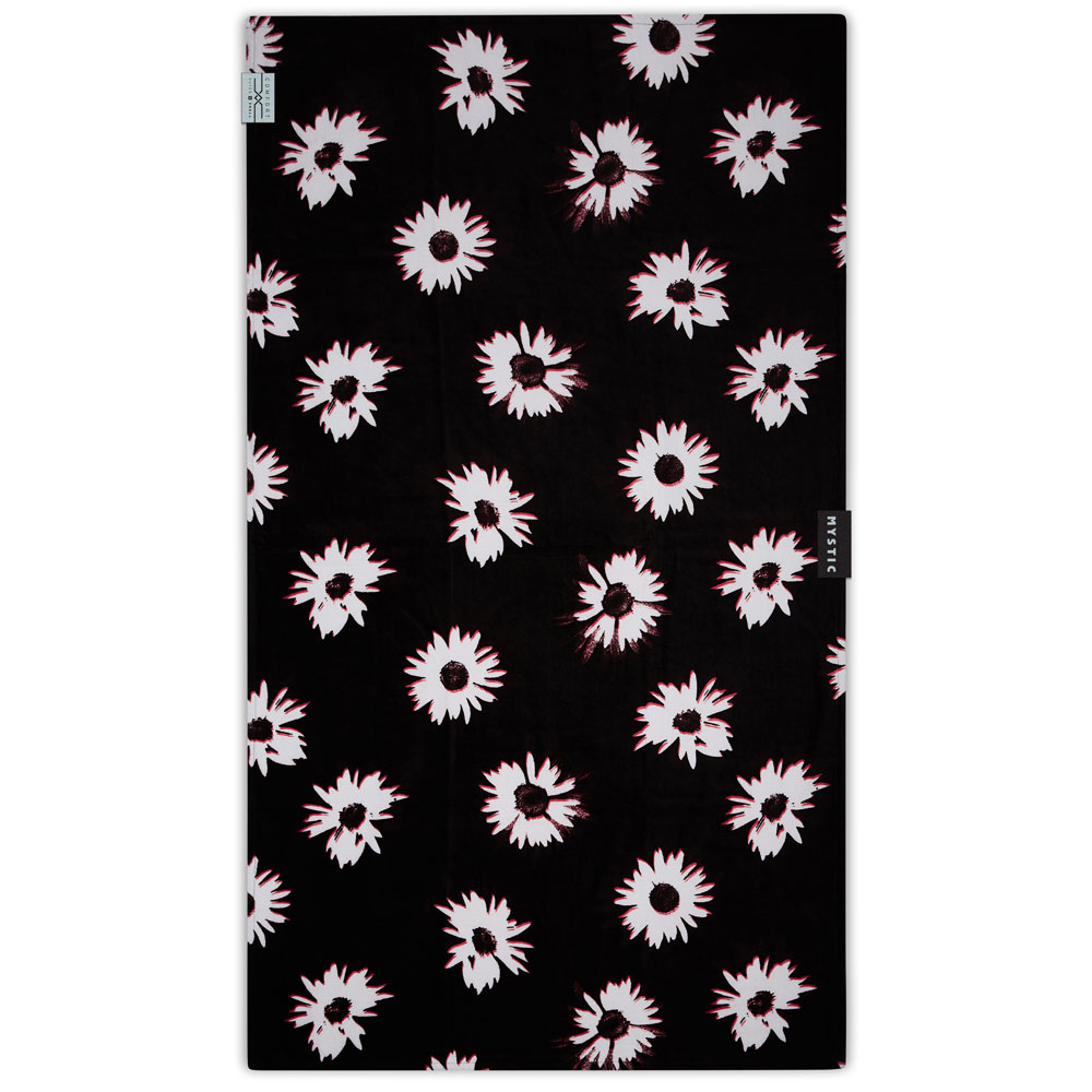 Mystic Towel Quickdry zwart/wit